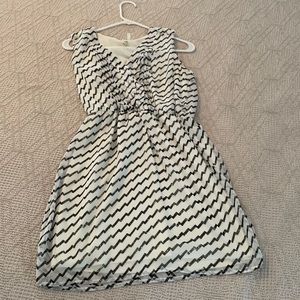 Chevron print dress